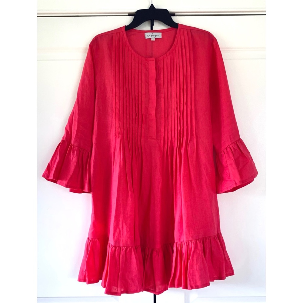 Pink Ruffled Dress